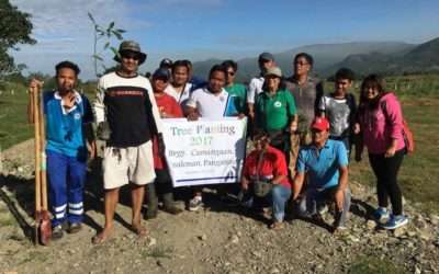 MENRO Binalonan conducts tree planting