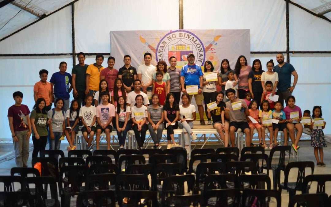 UPB Summer Arts extension program enlivens Binalonan arts scene