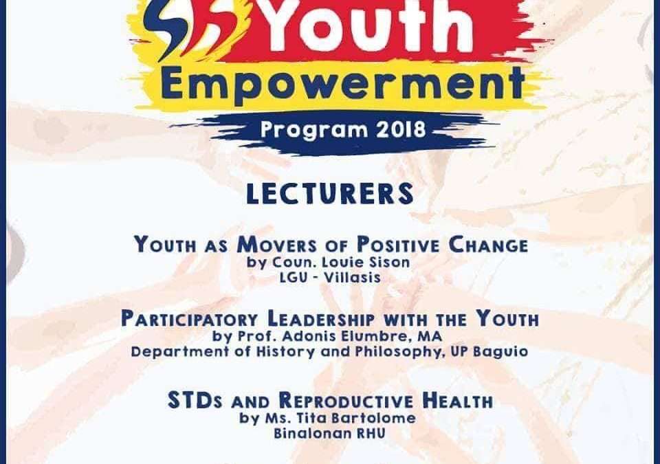 Youth Empowerment Seminar (YES) 2018