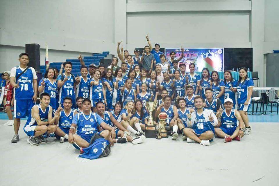 Blue Magaling bags 2018 BiMEA Sports Fest trophy