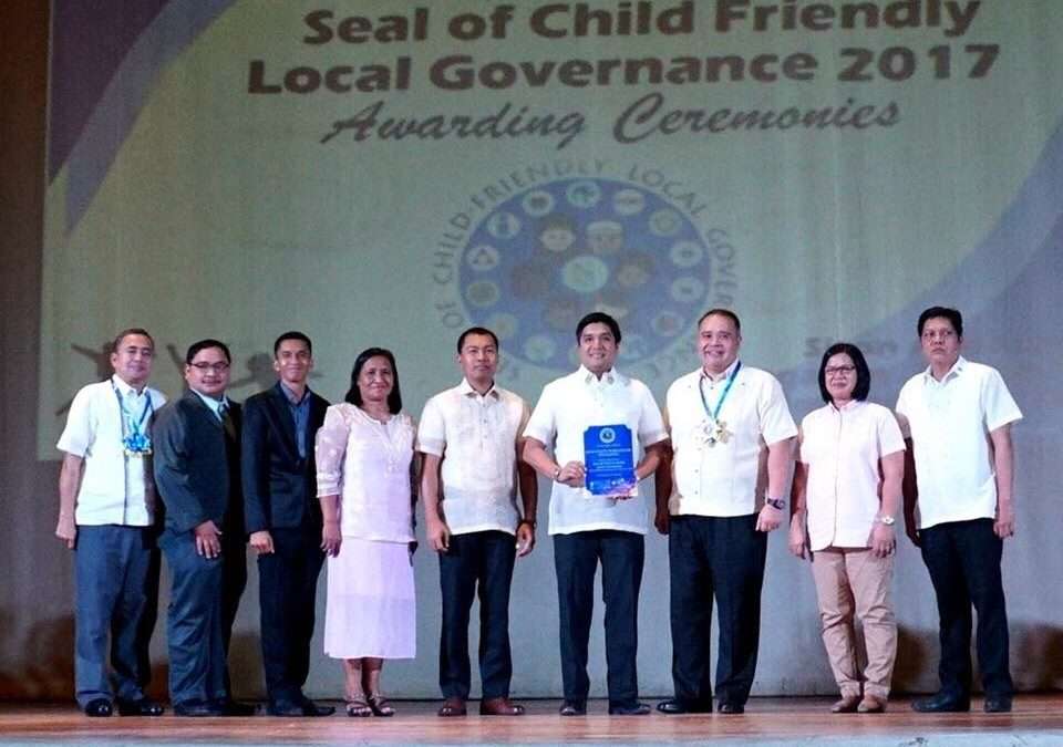 CWC awards Binalonan with 4th Seal of Child-friendly Local Governance