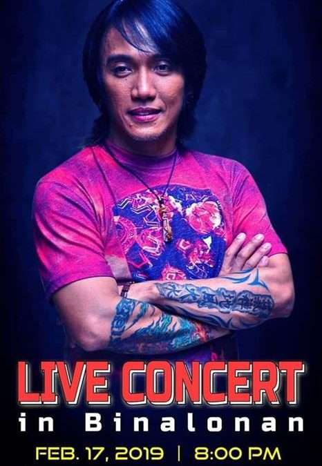 Arnel Pineda Live Concert in Binalonan