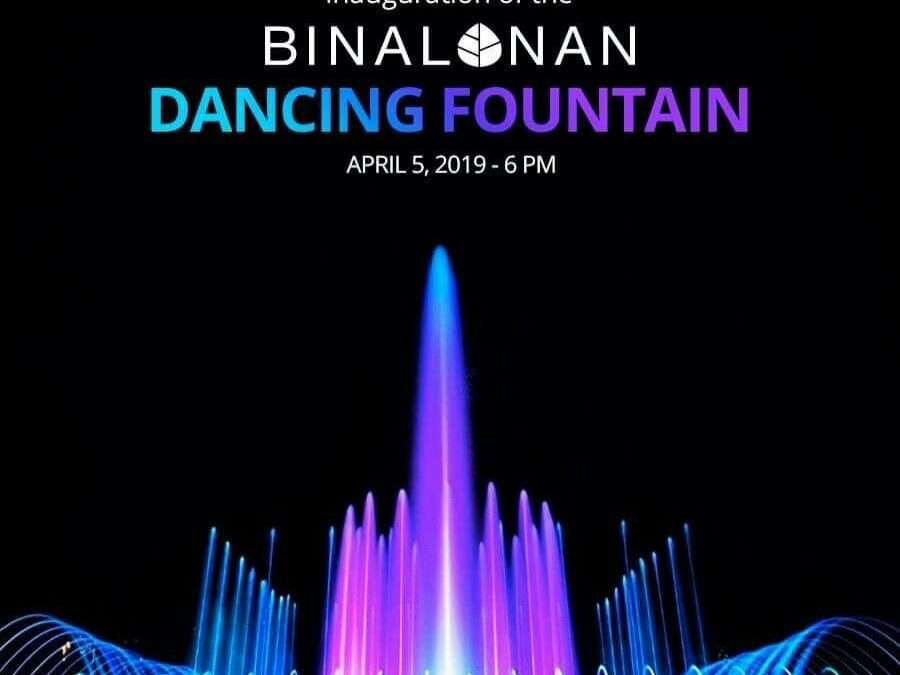 Inauguration of the Binalonan Dancing Fountain