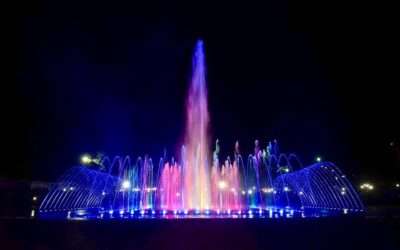 Binalonan’s multicolor dancing fountain inaugurated;Guico acknowledges Binalonians for done projects