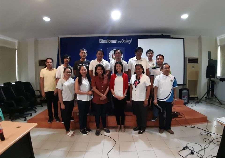 LGU Binalonan conducts workshop on climate, disaster risk assessment