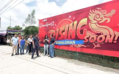 The country’s leading Chinese fast food chain, Chowking, held a groundbreaking ceremony in its future “home” along MacArthur Highway, Binalonan.