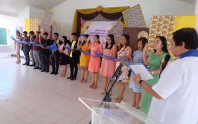 Mayor Guico inducts faculty, parents association officers
