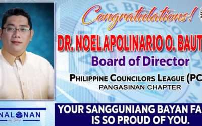 Councilor Bautista wins 3rd term in PCL Board of Directors