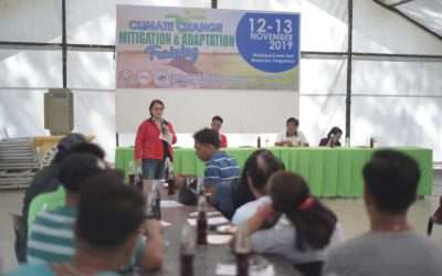 Climate change mitigation, adaptation training conducted