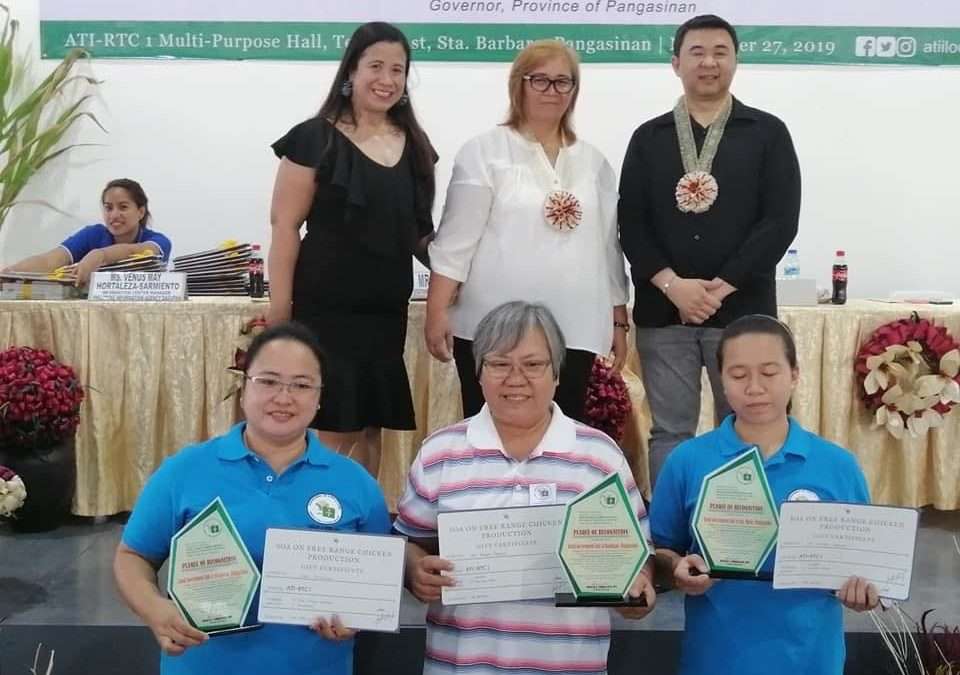 LGU Binalonan, D.A coordinator receive awards in SOA implementation
