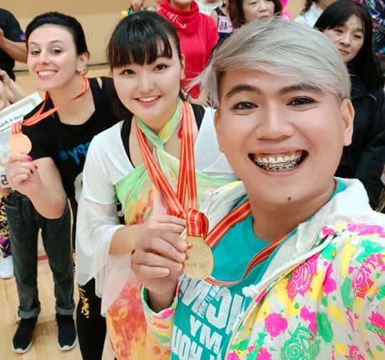 Binalonan dance fitness guru wins gold in dance fitness World Cup