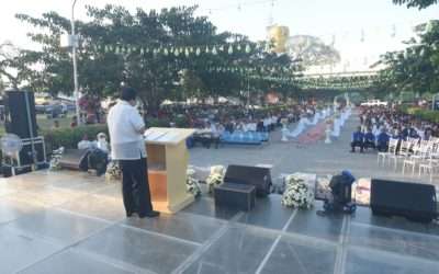 Mayor Guico solemnize marriage in Kasalang Bayan 2020