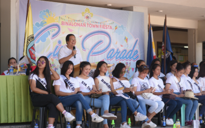 Binalonan Town Fiesta 2020 opens with Civic Parade